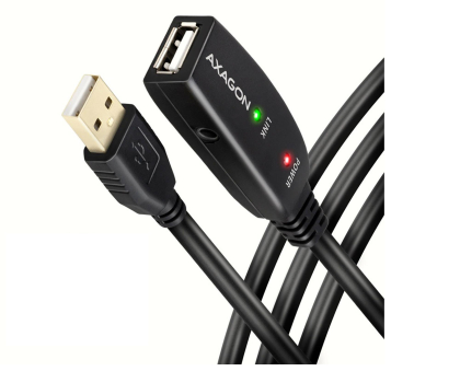 Kabel AXAGON ADR-205 USB 2.0 A-M -> A-F aktywny kabel przedłużacz/wzmacniacz 5m